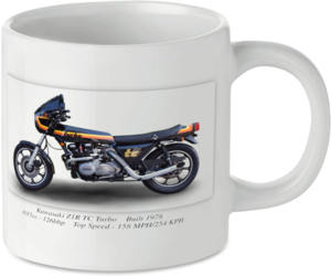 Kawasaki Z1R TC Turbo Motorbike Motorcycle Tea Coffee Mug Ideal Biker Gift Printed UK
