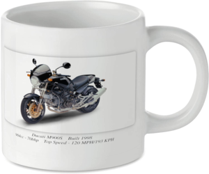 Ducati M900S Motorcycle Motorbike Tea Coffee Mug Ideal Biker Gift Printed UK