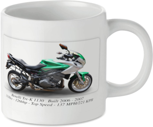 Benelli Tre-K 1130 Motorbike Tea Coffee Mug Ideal Biker Gift Printed UK
