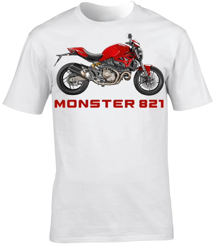 Ducati Monster 821 Motorbike Motorcycle - T-Shirt