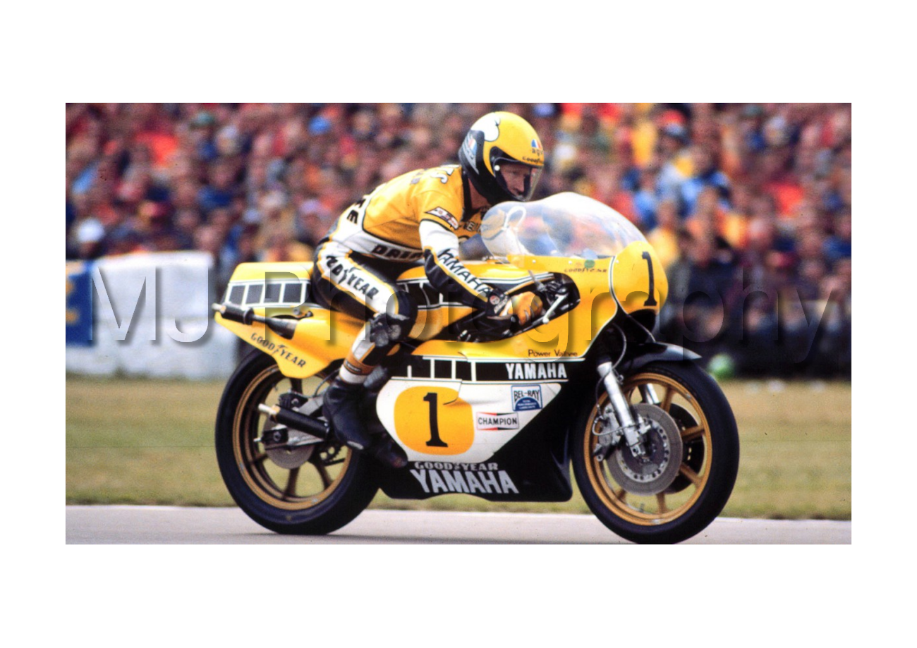 Kenny Roberts - King Kenny Motorbike Motorcycle - A3/A4 Size Print Poster