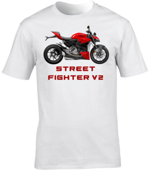 Ducati Street Fighter V2 Motorbike Motorcycle - T-Shirt