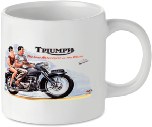 Triumph Thunderbird Motorcycle Motorbike Tea Coffee Mug Ideal Biker Gift Printed UK