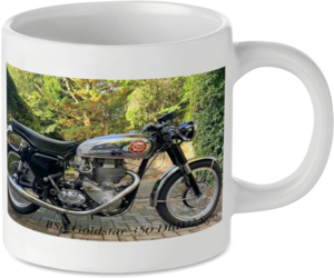 BSA Goldstar 350 DBD32 Super Motorcycle Motorbike Tea Coffee Mug Ideal Biker Gift Printed UK