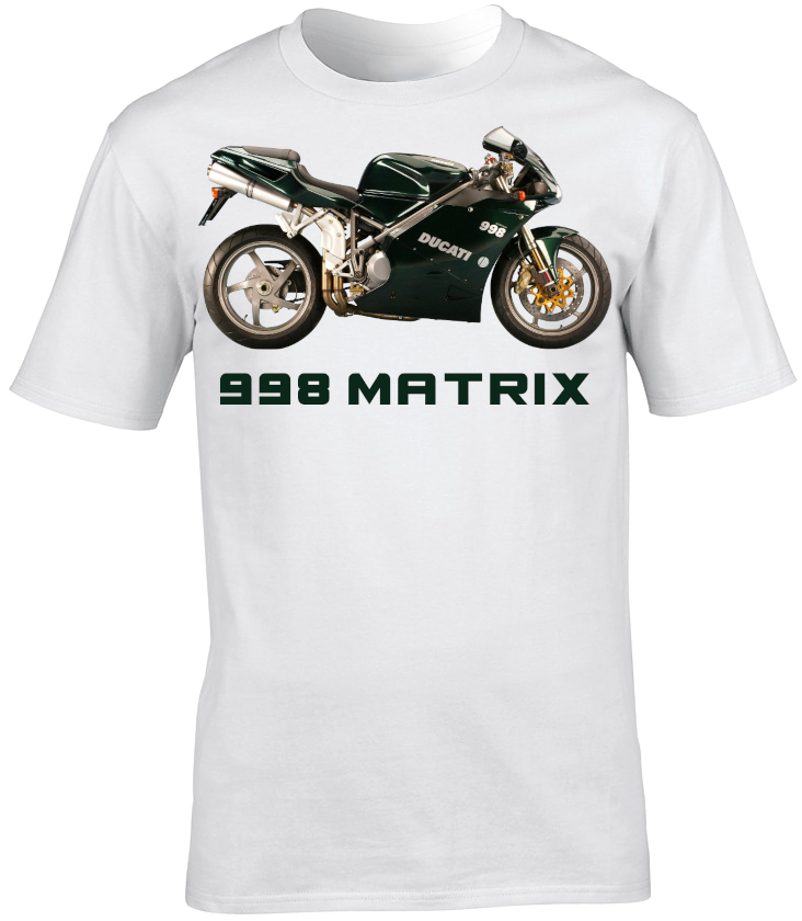 Ducati 998 Matrix Motorbike Motorcycle - T-Shirt