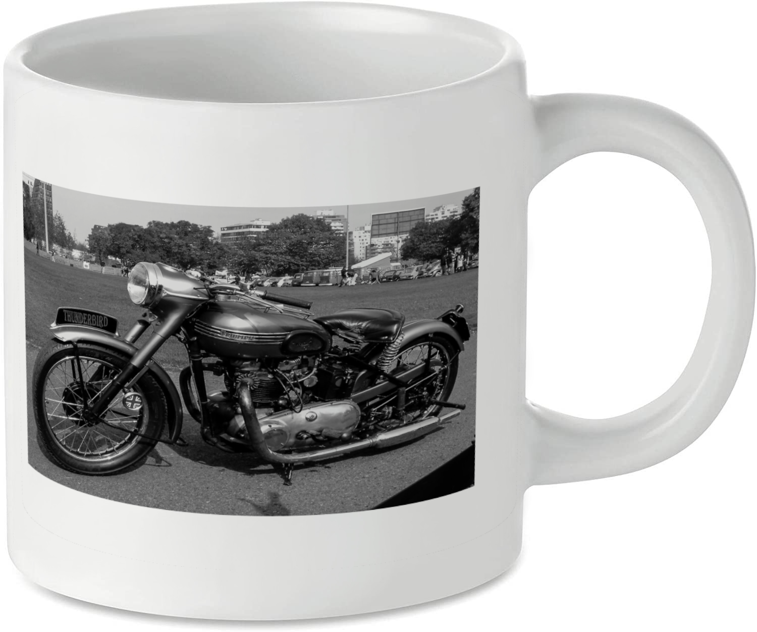 Marlon Brando Thunderbird Motorcycle Motorbike Tea Coffee Mug Ideal Biker Gift Printed UK