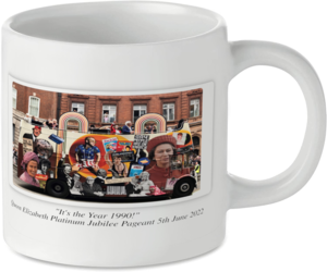 It's the Year 1990 Jubilee Pageant Motorcycle Motorbike Tea Coffee Mug Ideal Biker Gift Printed UK