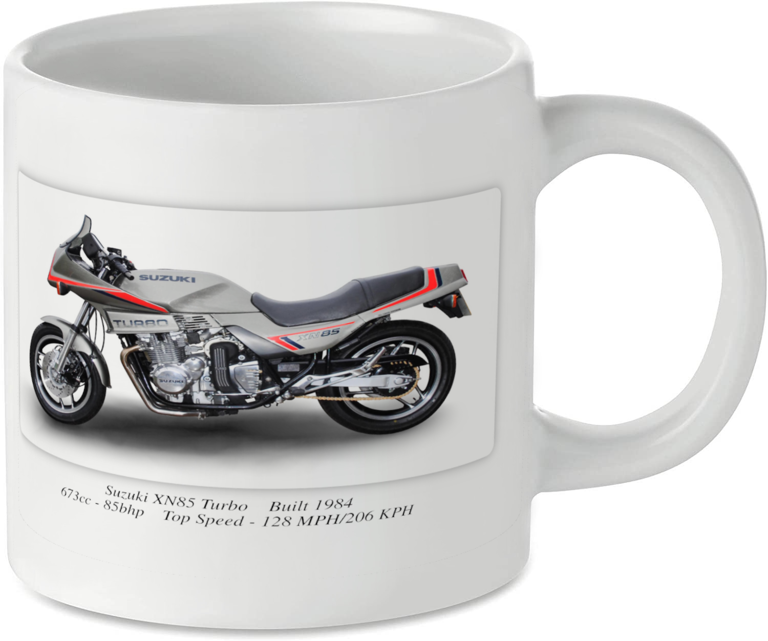 Suzuki XN85 Turbo Motorbike Motorcycle Tea Coffee Mug Ideal Biker Gift Printed UK