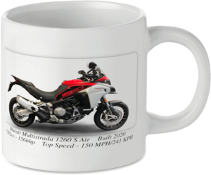 Ducati Multistrada 1260S Air Motorbike Tea Coffee Mug Ideal Biker Gift Printed UK