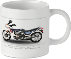 Honda CX650TC Turbo Motorcycle Motorbike Tea Coffee Mug Ideal Biker Gift Printed UK