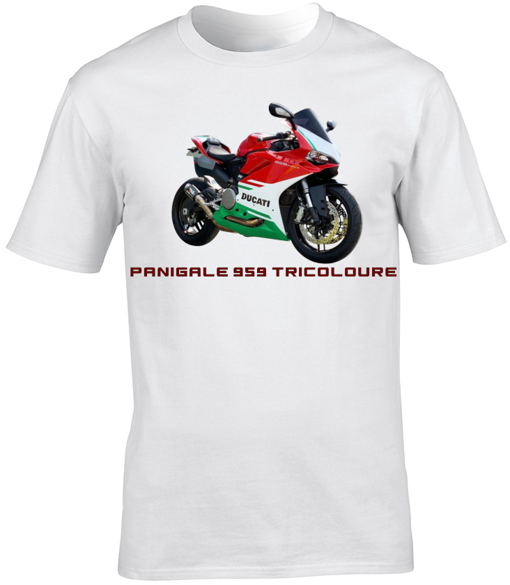 Ducati Panigale 959 Tricoloure Motorbike Motorcycle - T-Shirt