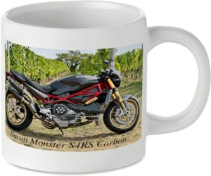 Ducati Monster S4RS Carbon Motorcycle Motorbike Tea Coffee Mug Ideal Biker Gift Printed UK