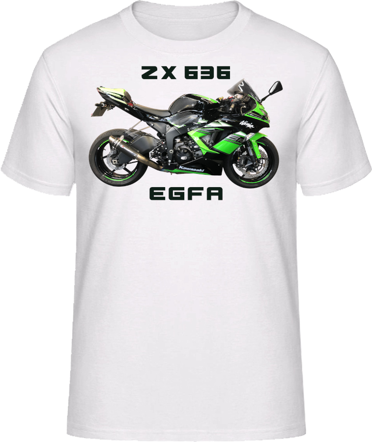 Kawasaki ZX 636 EGFA Motorbike Motorcycle - Shirt