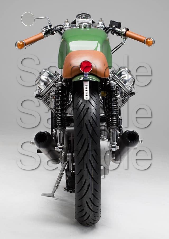Motorbike Motorcycle - A3/A4 Size Print Poster