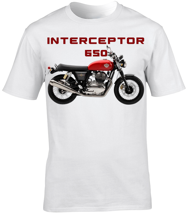 Royal Enfield Interceptor 650 Motorbike Motorcycle - T-Shirt