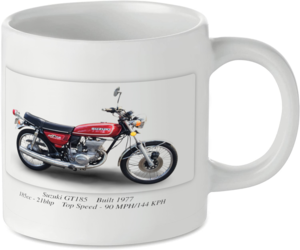 Suzuki GT185 Motorbike Motorcycle Tea Coffee Mug Ideal Biker Gift Printed UK