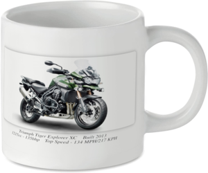 Triumph Tiger Explorer XC Motorbike Motorcycle Tea Coffee Mug Ideal Biker Gift Printed UK
