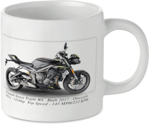 Triumph Street Triple RS Motorbike Tea Coffee Mug Ideal Biker Gift Printed UK