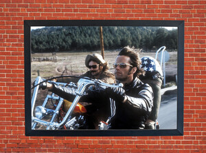 Easy Rider Motorbike Motorcycle - A3/A4 Size Print Poster