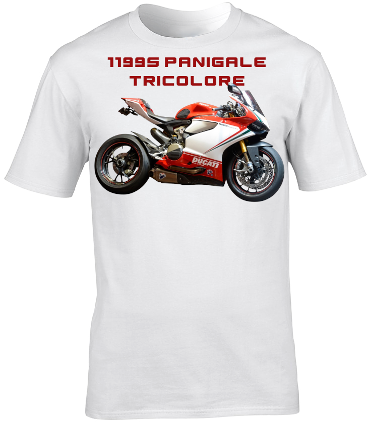 Ducati 1199S Panigale Tricolore Motorbike Motorcycle - T-Shirt