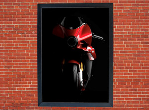 MV Agusta Superveloce Promotional Motorcycle Poster - Size A3/A4