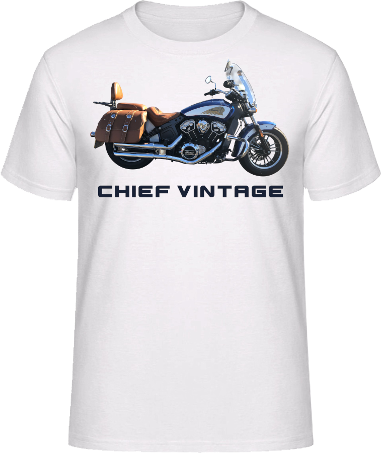 Indian Chief Vintage Motorbike Motorcycle - Shirt