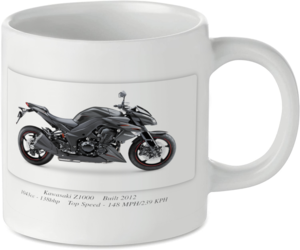 Kawasaki Z1000 Motorbike Motorcycle Tea Coffee Mug Ideal Biker Gift Printed UK