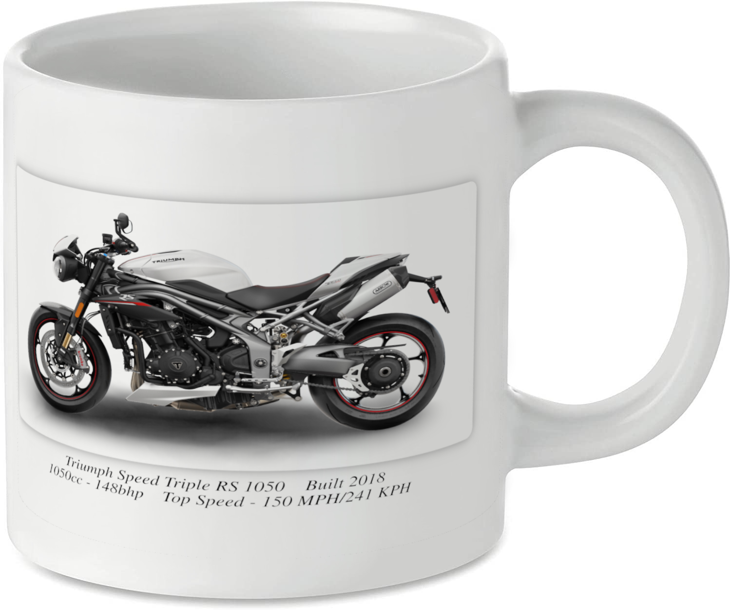 Triumph Speed Triple RS 1050 Motorbike Motorcycle Tea Coffee Mug Ideal Biker Gift Printed UK