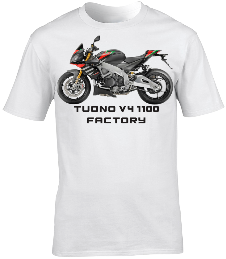 Aprilia Tuono V4 1100 Factory Motorbike Motorcycle - T-Shirt
