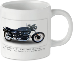 Moto Guzzi V7 Special Motorbike Tea Coffee Mug Ideal Biker Gift Printed UK