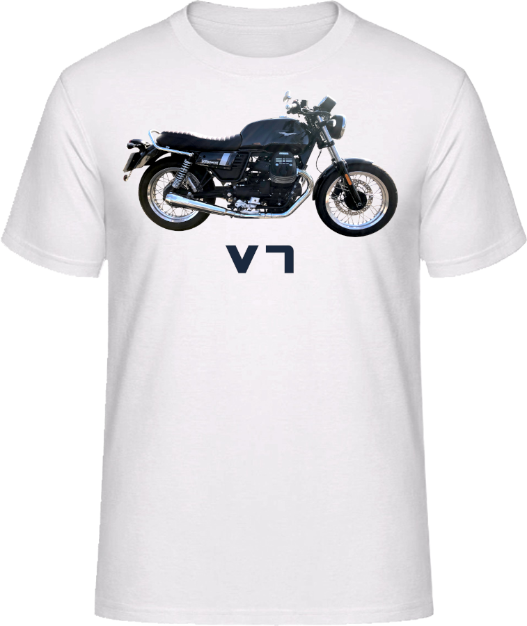 Moto Guzzi V7 Motorbike Motorcycle - Shirt