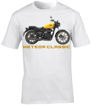 Royal Enfield Meteor Classic Motorbike Motorcycle - T-Shirt