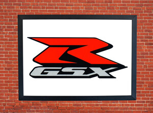 GSX-R Motorbike Motorcycle - A3/A4 Size Print Poster
