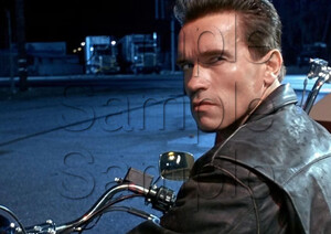 The Terminator Motorbike Motorcycle - A3/A4 Size Print Poster