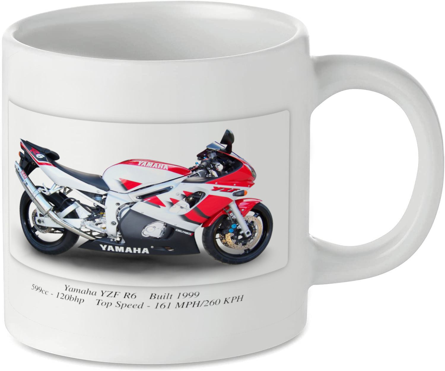 Yamaha YZF R6 Motorbike Motorcycle Tea Coffee Mug Ideal Biker Gift Printed UK