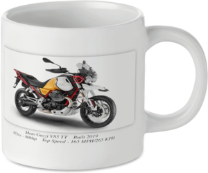 Moto Guzzi V85 TT Motorbike Motorcycle Tea Coffee Mug Ideal Biker Gift Printed UK