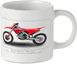 Honda CRF 450 Motorbike Motorcycle Tea Coffee Mug Ideal Biker Gift Printed UK