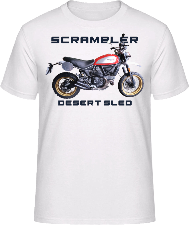Ducati Scrambler Desert Sled Motorbike Motorcycle - Shirt