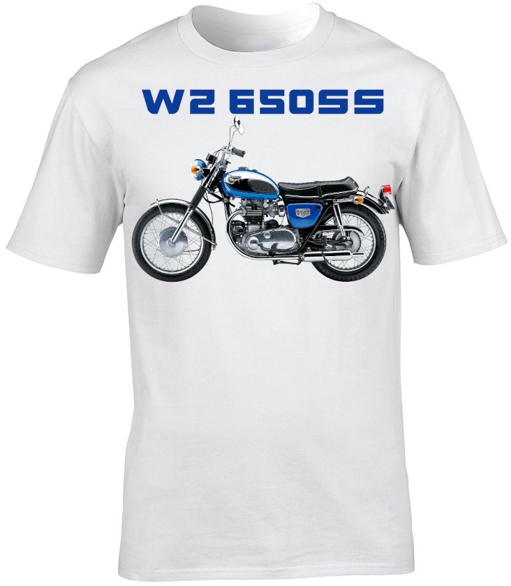 Kawasaki W2 650SS Motorbike Motorcycle - T-Shirt