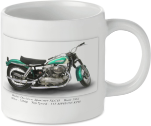 Harley Davidson Sportster XLCH Motorbike Motorcycle Tea Coffee Mug Ideal Biker Gift Printed UK