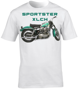 Harley Davidson Sportster XLCH Motorbike Motorcycle - T-Shirt