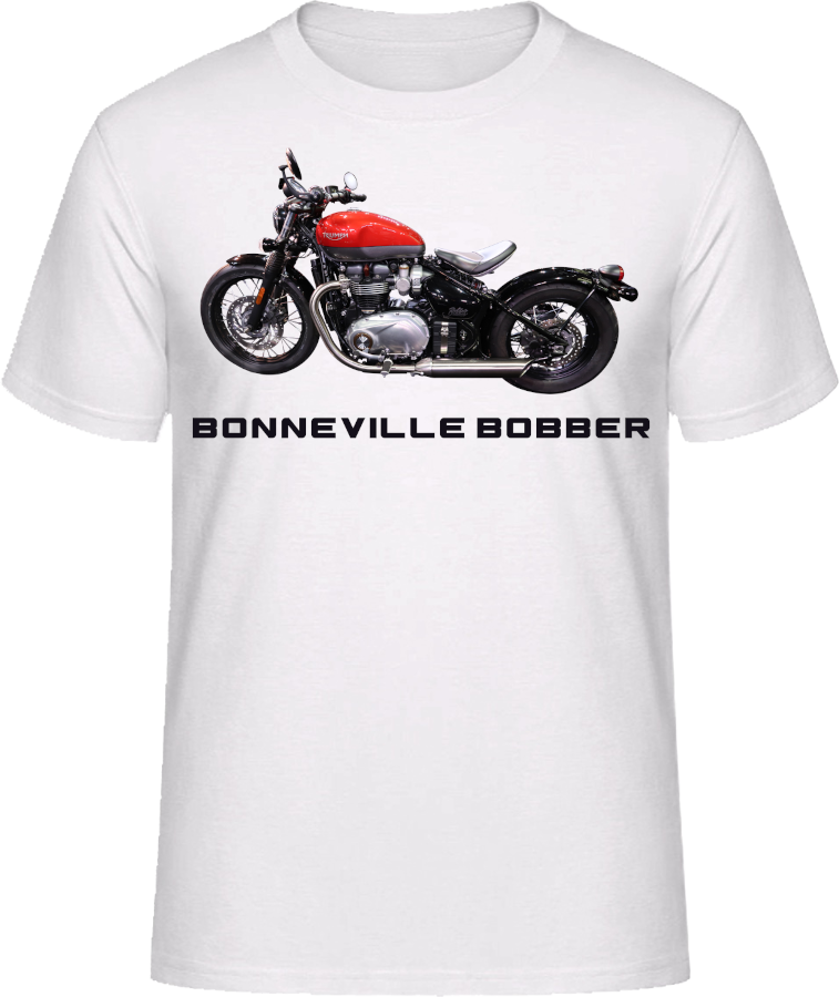 Triumph Bonneville Bobber Motorbike Motorcycle - Shirt