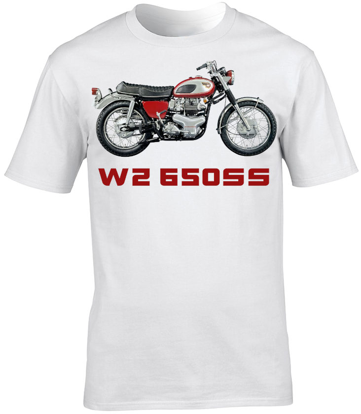 Kawasaki W2 650SS Motorbike Motorcycle - T-Shirt