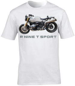 BMW R Nine T Sport Motorbike Motorcycle - T-Shirt