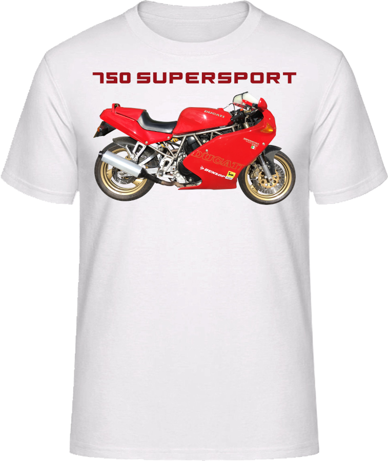 Ducati 750 Supersport Motorbike Motorcycle - Shirt