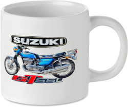 Suzuki GT550 Motorcycle Motorbike Tea Coffee Mug Ideal Biker Gift Printed UK