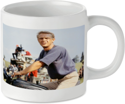 Steve McQueen - Great Escape Motorcycle Motorbike Tea Coffee Mug Ideal Biker Gift Printed UK