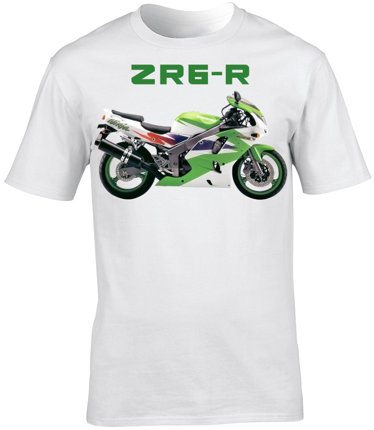 Kawasaki ZR6-R Motorbike Motorcycle - T-Shirt