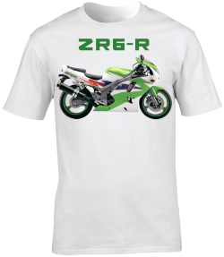 Kawasaki ZR6-R Motorbike Motorcycle - T-Shirt