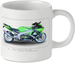 Kawasaki ZR6-R Motorcycle Motorbike Tea Coffee Mug Ideal Biker Gift Printed UK